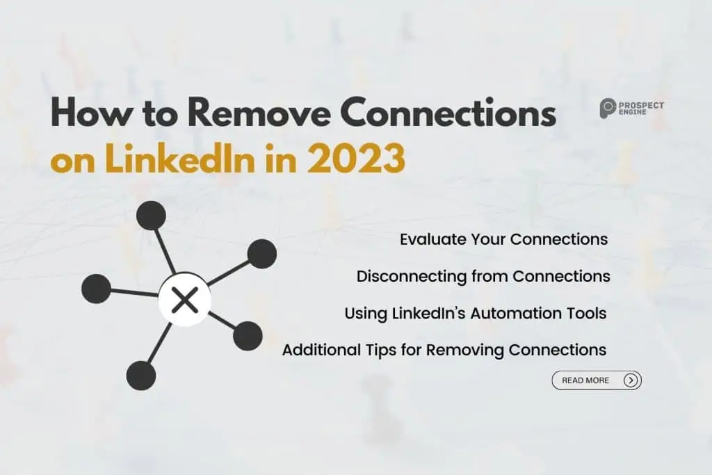 How to Remove Connections on LinkedIn in 2023